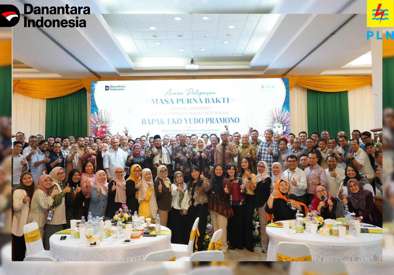 PLN Pusertif Lepas Masa Purna Bakti General Manager Eko Yudo Pramono, Apresiasi Dedikasi dan Kepemimpinan