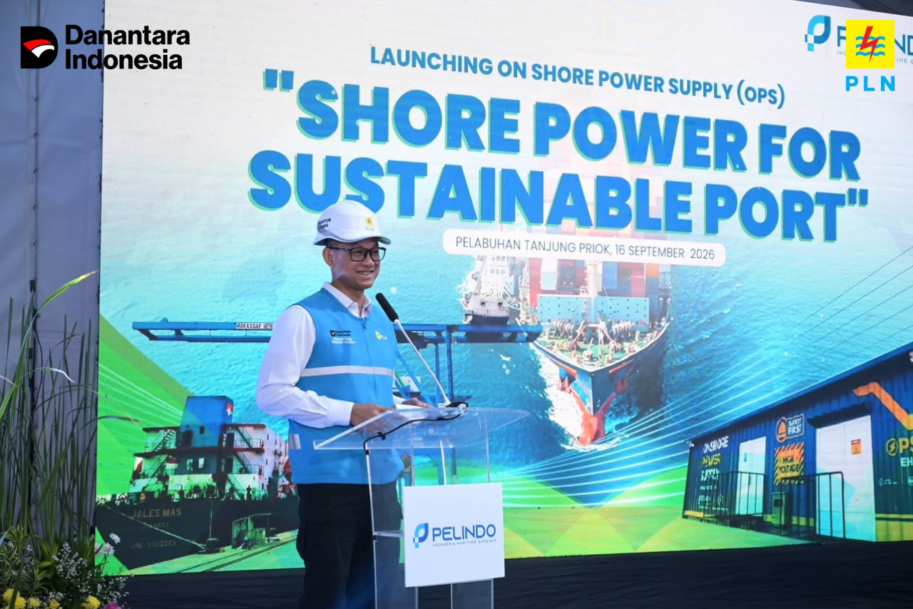 PLN dan Pelindo Perkuat Elektrifikasi Maritim Menuju Green Port, Resmikan Onshore Power Supply 1 MVA di Tanjung Priok